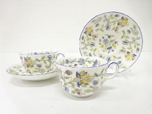 MINTON　ミントン　ハドンホール　ブルー　カップ＆ソーサー　ペア